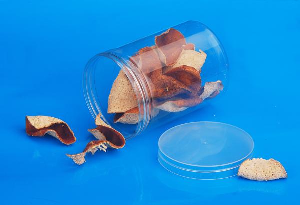 Eco Friendly Empty Plastic Cans Screw Lid Sealing Type 78MM Caliber