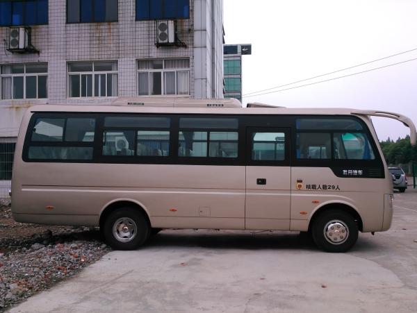 Safetly Diesel Star Travel Buses Durable 30 Passenger Van With Manual Gearbox