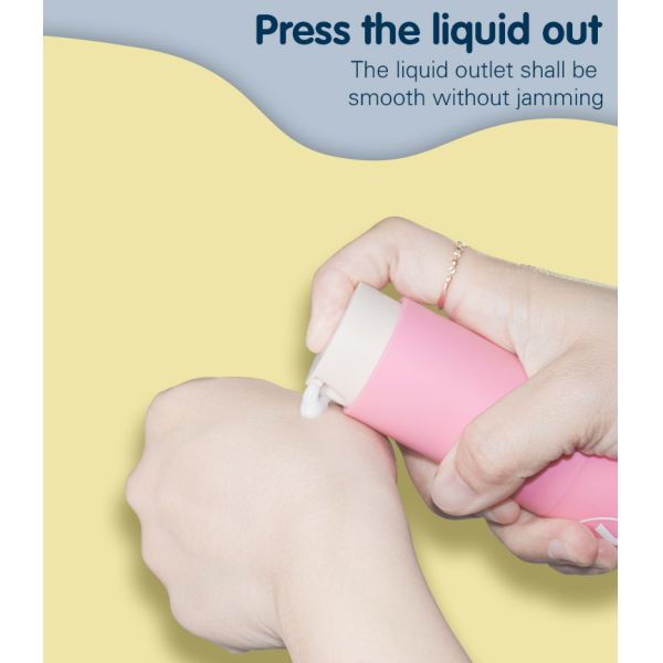 Бутылки 30ML и 50ML насоса PP роторные меняемые безвоздушные