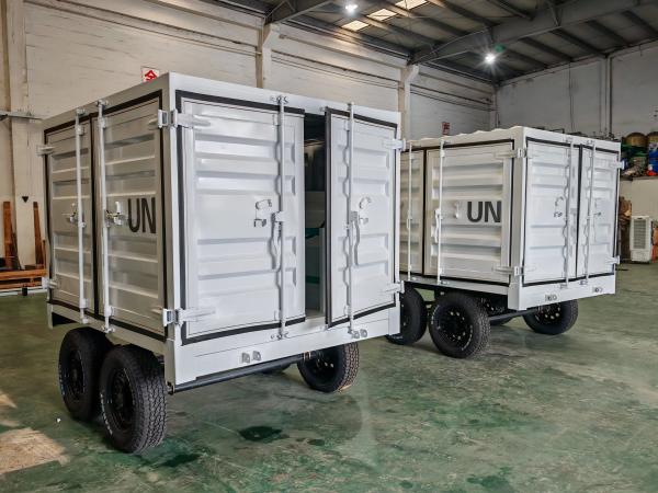 Sistema de purificación de agua móvil montado en vehículo