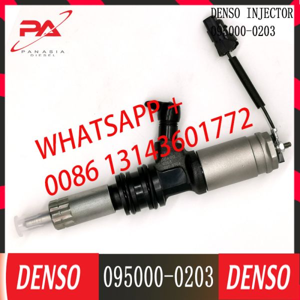 095000-0203 Original common rail fuel injector 095000-0200 095000-0203 095000-0204 for MITSUBISHI ME302566