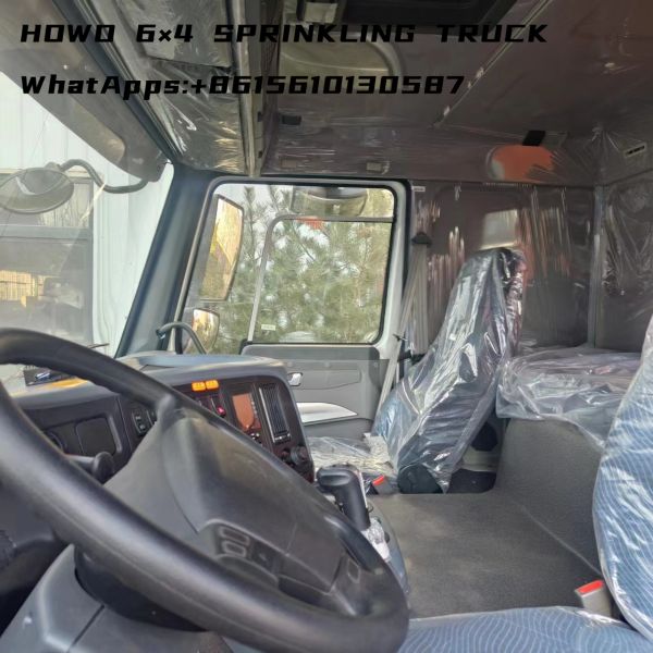 Sinotruk Howo Lhd 6x4 Sprinkling Truck 371hp