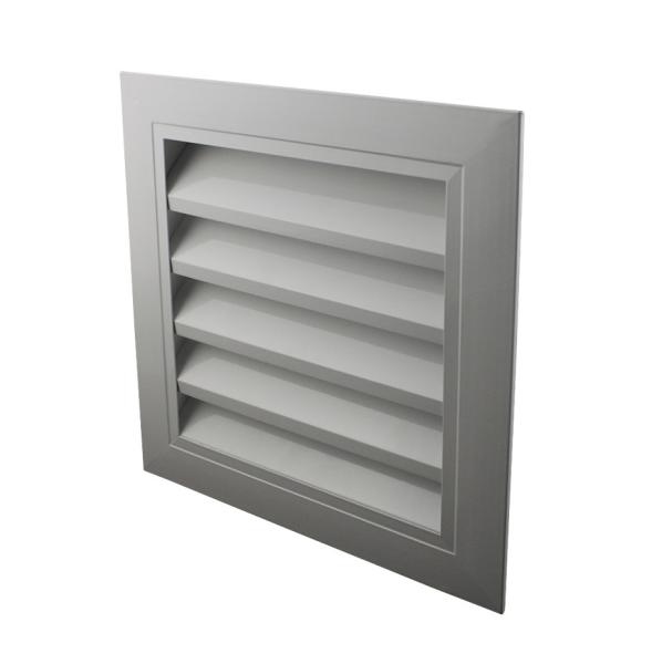 Anodized Prefabricated Fixed Aluminum Louver Roof Weatherproof