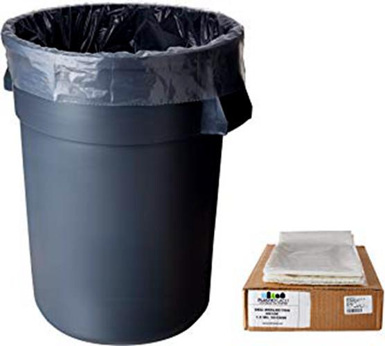 4 Gallon Small Trash Bags Bathroom Garbage Bags Clear Plastic Wastebasket Can Liners for Home and Office Bins  200 Count