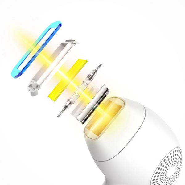 LCD Touch Screen 40W Intermittent Flash Justtide  Laser Hair Epilator