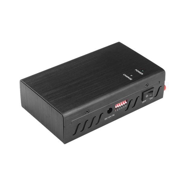 Portable 6 antennas cell phone  jammer