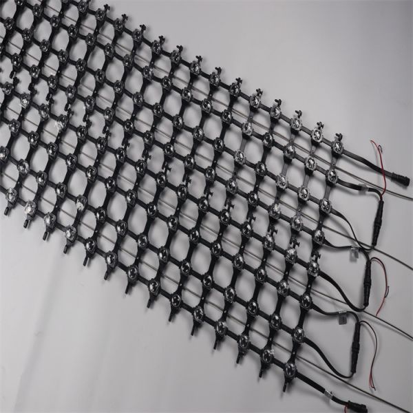 Versatile SMD3535  IP67 RGB  LED Mesh Curtain for Various Lighting Applications