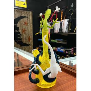 Шар w трубы Shisha воды барботера кальяна голубой трубы водопровода кальяна ядра куря стеклянный