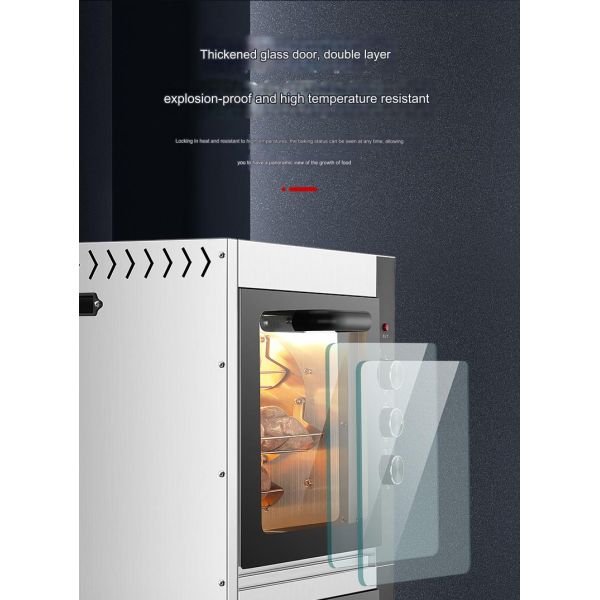 Bread Bakery Machine Fully Automatic Electric Heating Sweet Potato Roasting Oven 220V