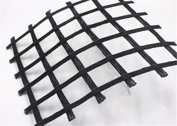10-100 Kn/M Biaxial Road Civil Engineering Geogrid Reinforcement