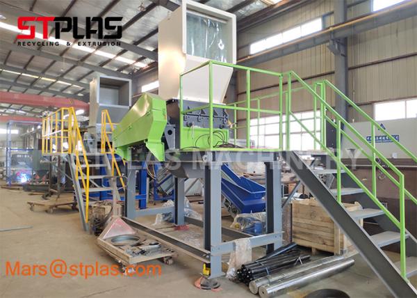 Waste Plastic Washing Recycling Machine PP PE Film PP Jumbo Woven Bag Recycling