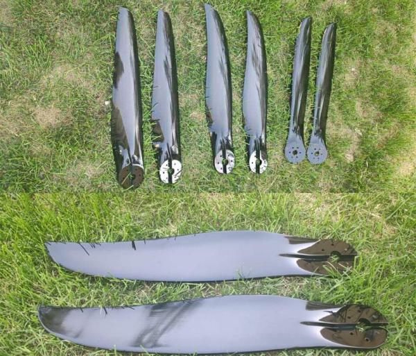 Corsair BlackBee/BlackBull/CorsairM19Y /Black Magic/Corsair M21/Corsair M25Y/Black Devil paramotor carbon propeller