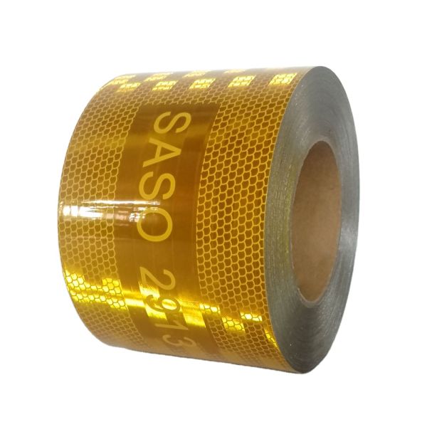 Waterproof SASO 2913 Reflective Sticker 104R Safety Warning Sticker for Saudi Market