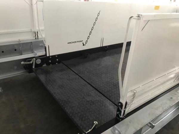 Retractable Crane Loading Platform 3.2m Width For multi story construction sites