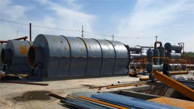 5ton 10ton 12ton Waste Scrap Truck Tyre Recycling To Fuel Oil pyrolysis plant