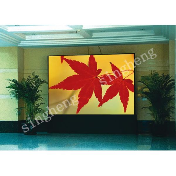 Digital Large LED indoor Advertising Screens 3mm Pixel Pitch Brightness >1200 nits