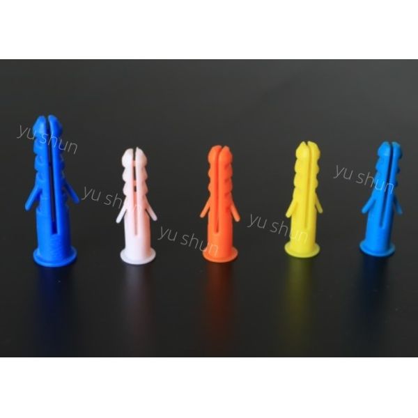 8mm 10mm 12mm Nylon Screw Plugs Plastic Wall Plugs For Plasterboard