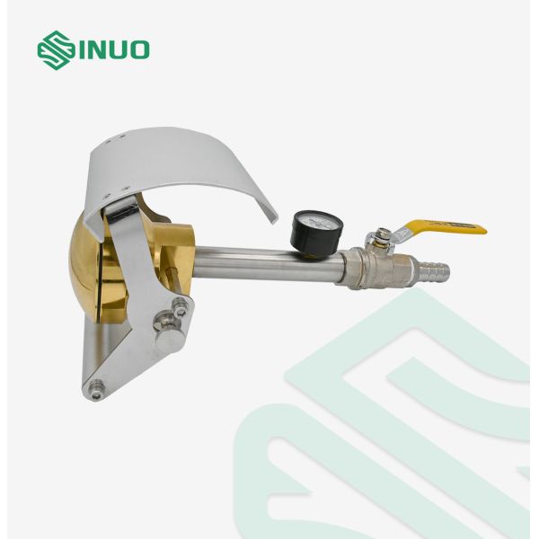 IPX3 IPX4 Équipement de test de pénétration de l'eau par pulvérisation d'eau avec buse portative