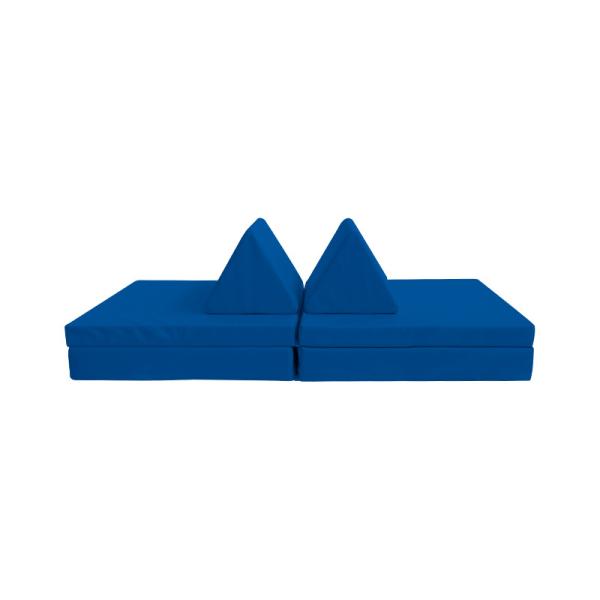 Flexible Seating Modular Micro Suede Kids Play Sofa Couch For Playroom