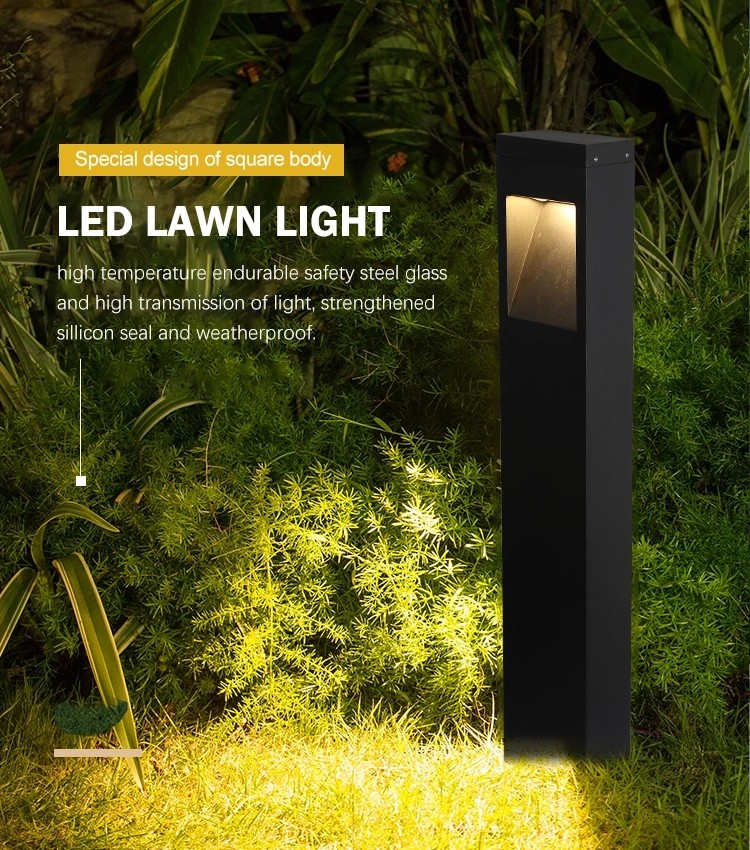 Райньпрооф портативное на открытом воздухе СИД освещает материал Эндурабле безопасности 6в стальной стеклянный