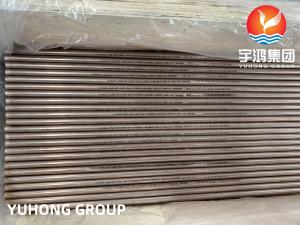 Copper Nickel Alloy Tube ASTM B111 C70600 / CuNi10Fe1Mn, Heat Exchanger /