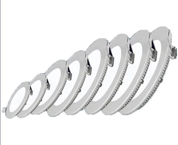 Round LED Slim Downlights 2700-7000K White LED Downlights 3w 4w 6w 9w 12w 15w 18w