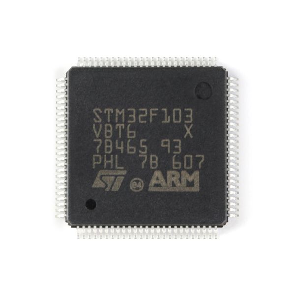 STM32F103VBT6 Medium-density Performance Line ARM-based 32-bit MCU With 64or 128 KB Flash USB CAN  7 Timers 2 ADCs 9 Com Interfaces