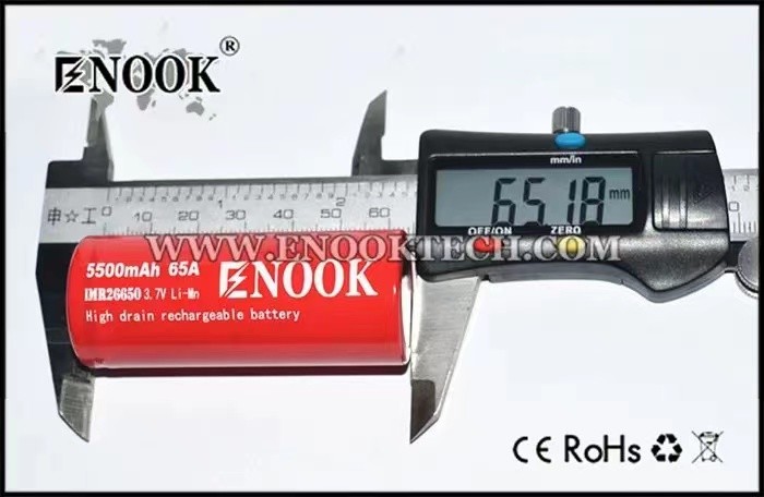 5500mAh 3.7V литий-ионная батарея 26650 перезаряжаемая 18650 плоская верхняя высокая батарея
