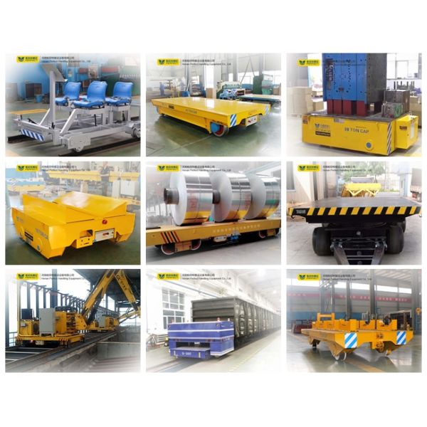 50 Ton Cable Drum Industrial Transfer Trolley For Heavy Industrial Materials