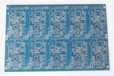 Blue Soldmask HASL Lead Free Double Sided FR4 Electronic Printed Circuit Board