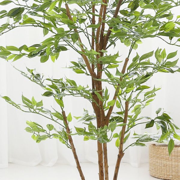 Simulated Fake Potted Tree Ficus Landing Plant Home Furnishings Decoration