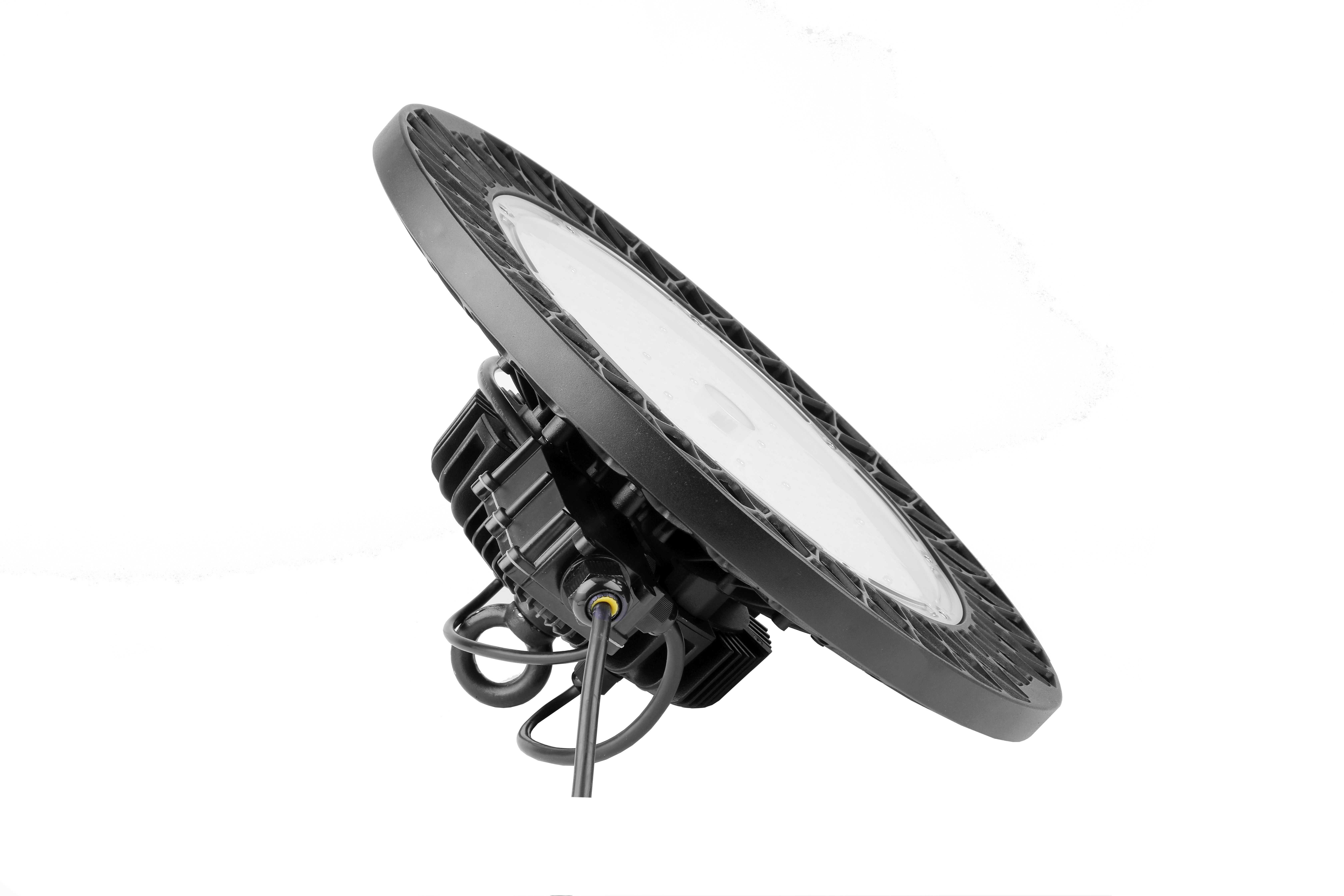 UFO High Bay Light Stock Warehouse In Netherlands 140LPW Efficiency 5 Years Warranty