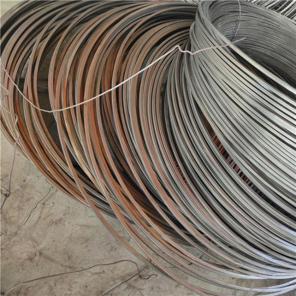 BS EN DIN 52CrMoV4 1,7701 fil d'acier allié plat laminé à froid ou étiré pour le ressort