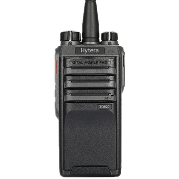 TD520 DMR portátil com slot de tempo duplo sinal digital à prova d'água Walkie Talkie à prova de poeira
