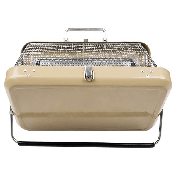 Foldable Trailer Smokeless Grill Perfect B2B Grilling Solution with Powder Coated Finish