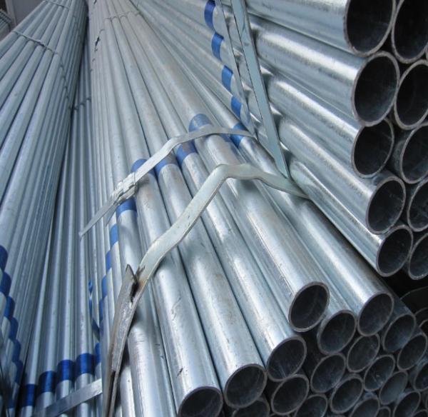 Q235 Q235 Q345 GI Steel Material Welded Pre Galvanized Steel Pipe