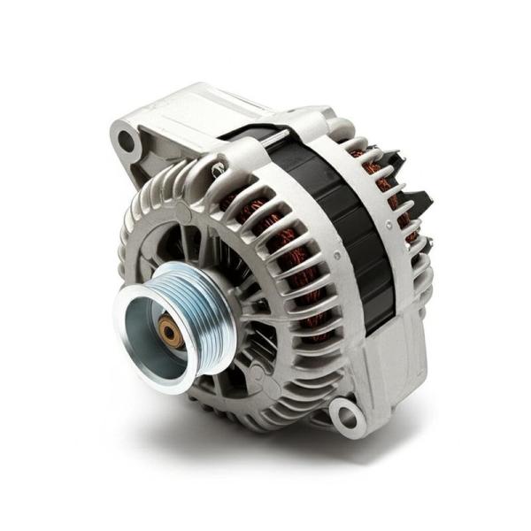 El motor de las máquinas excavadoras es de 24 V 100 A.