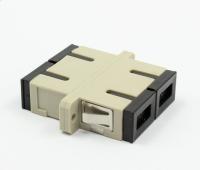 Adaptador plástico da fibra ótica do SC multimodo para o cabo de fibra ótica do remendo