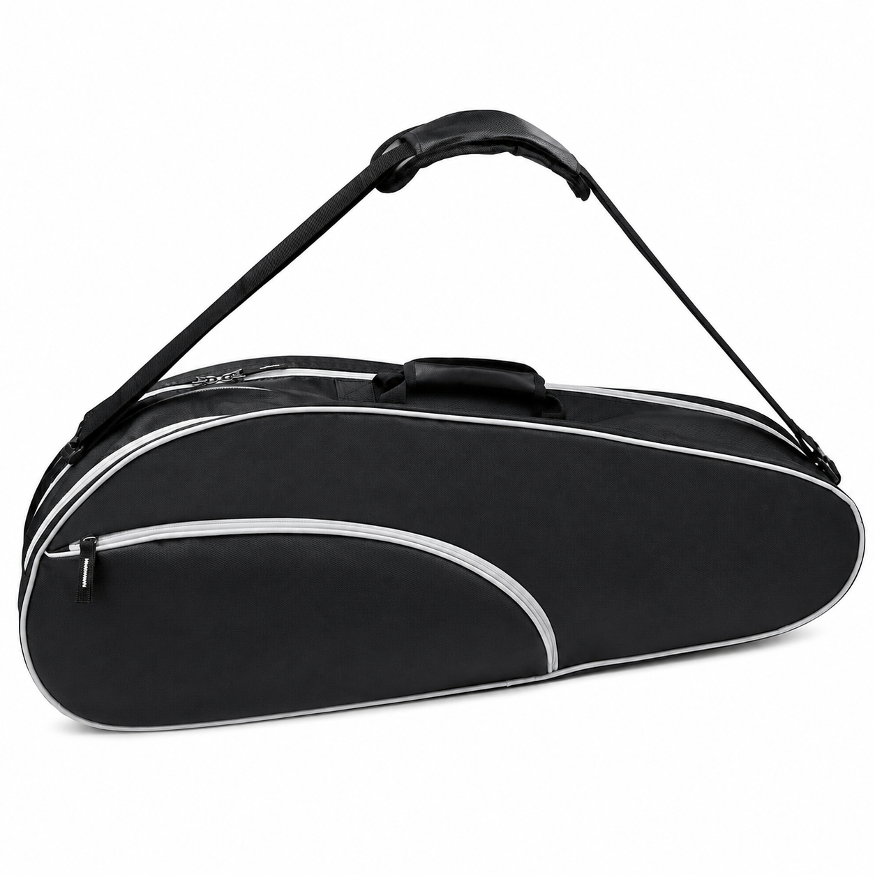 3–5 Racket Tennis Bag, Large Padded Racquet Bag with Shoe Compartment, Phone