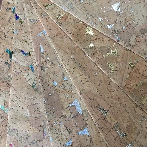 Shoe Accessories Thin Leather Fabric , Fashion Leather Fabric Environmental