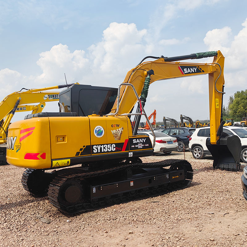 Подержанное экскаваторное оборудование Sany Sy135 13Ton