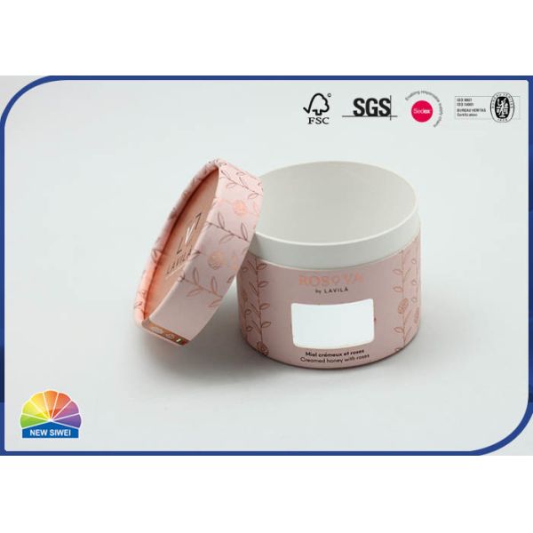 4Cはリサイクルされたペーパー包装の管CMYKをカスタマイズしたロゴを印刷した