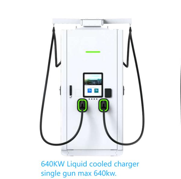 Outputcurrent Up To 700A Liquid cooled DC Charger Offering Liquid Cooled Gun and Cable and OCPP16J for Fast and Charging