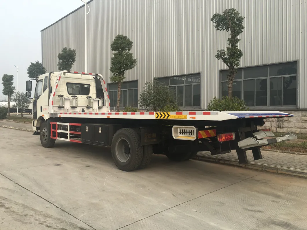 FAW 8ton 9ton 10ton Breakdown Recovery Truck Flatbed Rescue Wrecker Towing Truck