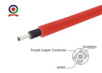 Câble solaire à un noyau en l'absence d'oxygène de 10awg 6mm