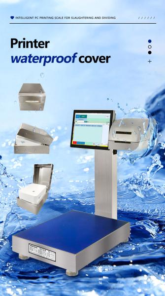Label Printing Fully Waterproof Smart Scale with Smart Screen and 304 Stainless Steel