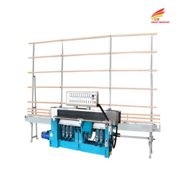 HORIZONTAL SPINDLE GLASS EDGING 9 MOTORS GLASS EDGING MACHINE GLASS STRAIGHT LINE MACHINES TO BEVEL GLASS FLAT EDGING MA