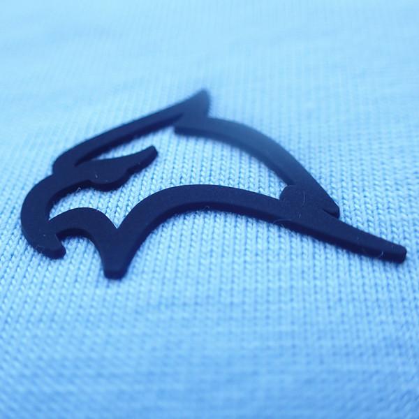 Matt Black 3D OEM Silicone Heat Transfer Labels