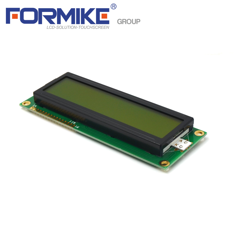 STN Y-N Yellow Green I2C 16x2 LCD Display Module 1602 Alphanumeric Character