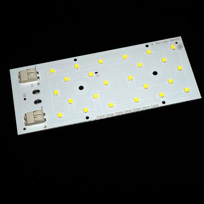 PWB de alumínio da base 122X50 com os 3030 diodos emissores de luz para o módulo do diodo emissor de luz da placa do PWB do revérbero